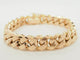 Bracelet Bracelet vintage maille gourmette en or rose 18 ct 58 Facettes 33625
