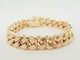 Bracelet Bracelet vintage maille gourmette en or rose 18 ct 58 Facettes 33625
