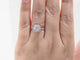 Bague 53 Bague solitaire en or blanc 18 kt et diamants 0,72 ct 58 Facettes 31788/32448