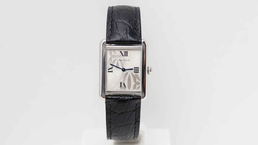 Montre Cartier Tank Solo - Montre en acier à quartz (2716) 58 Facettes 32725