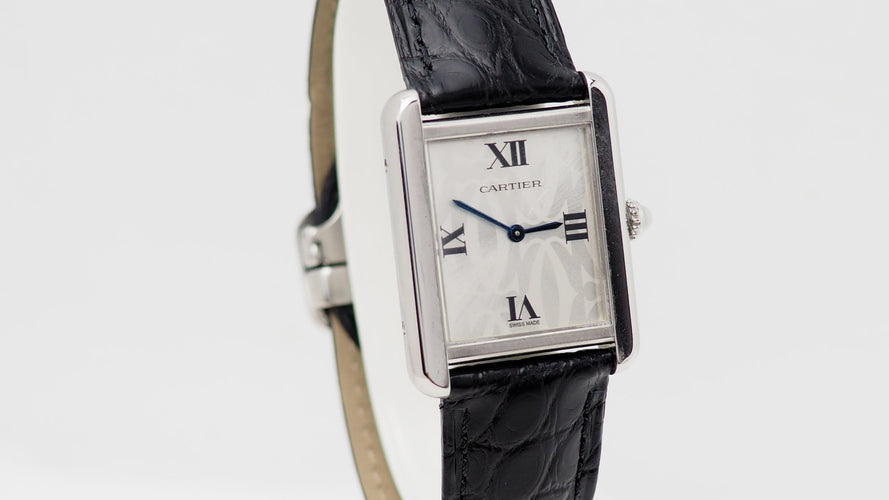 Montre Cartier Tank Solo - Montre en acier à quartz (2716) 58 Facettes 32725