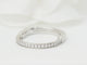 Bague 54 Tiffany & Co Lock - Bague en or blanc 18 kt et diamants 58 Facettes 33130
