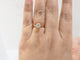 Bague 52.5 Bague solitaire en or jaune 18 ct avec diamant 0,97 ct 58 Facettes 33118