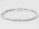 Bracelet Bracelet rivière en or blanc 18 ct et diamants 1,10 ct 58 Facettes 30765