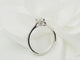 Bague 54 Bague solitaire en or blanc 18 ct et diamants 0,35 ct 58 Facettes 28292