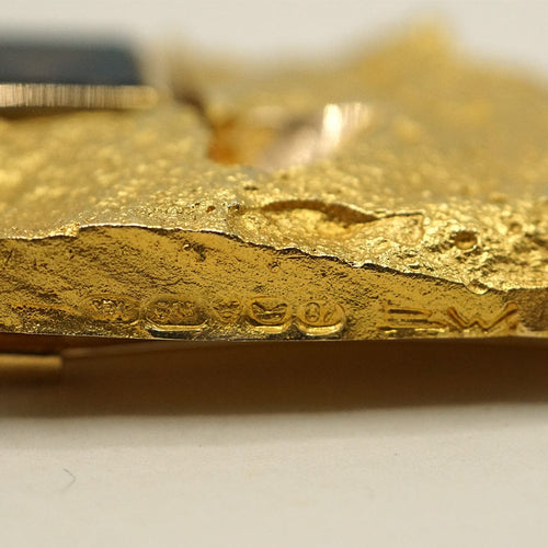 Přívěsek Lapponia - Přívěsek Björn Weckström ze žlutého zlata 14K a kouřového křemene 58 Facettes