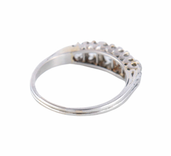 Bague 57 Bague «Chimère» Art déco en platine et diamants 58 Facettes BO/220095 NSS