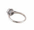Bague 55 Bague solitaire en or blanc 18 carats et diamant 0,50 ct 58 Facettes BO/220063-64 RIV
