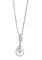 Collier Collier "Aurora" pendentif goutte en or blanc 18k et diamants 58 Facettes BO/220053