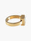 Anillo 56.5 Chopard - Anillo Happy Diamonds motivo cuadrado en oro amarillo y diamantes 58 Facettes BO/220071 RIV
