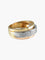 Ring 57 Carven - Durchbrochener Ring aus 3x 18 Karat Gold und Diamanten 58 Facettes BO/130062