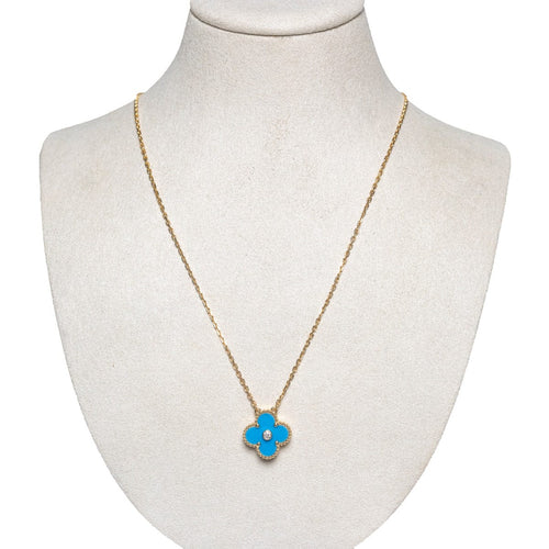 Pendentif Van Cleef & Arpels Alhambra - Pendentif Holiday en or jaune 18 K et diamant 58 Facettes 2.19285