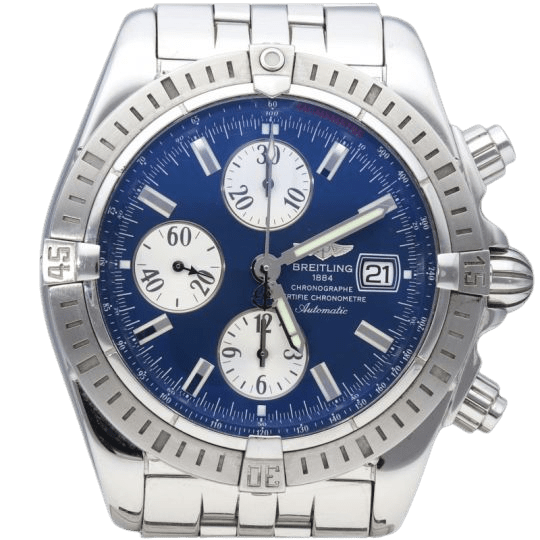 Montre Breitling Montre Chronomat Evolution Chronograph 58 Facettes MT39946