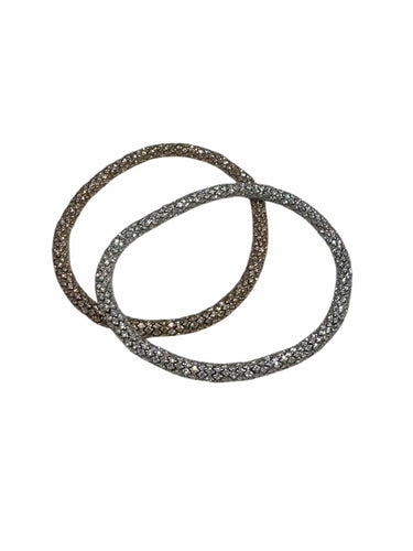 Bracelet Bracelets Extensibles Or Blanc, Or Rose Diamants 58 Facettes