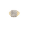 Bague 57 Bague vintage or jaune diamants 58 Facettes 1039.8