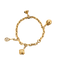 Bracelet Bracelet or jaune charms 58 Facettes 34200329