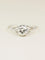 Bague 57.5 Bague solitaire en or blanc 18k avec diamant 0,70 ct 58 Facettes 1196