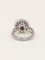 Bague 50 Bague marguerite vintage en or blanc 18 carats avec perle et diamants 58 Facettes 1186.3