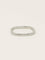Bague 49 Dinh Van Square - Alliance carrée en or blanc 18k 58 Facettes 1206.1