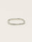 Bague 49 Dinh Van Square - Alliance carrée en or blanc 18k 58 Facettes 1206.1