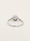 Bague 57.5 Bague solitaire en or blanc 18k avec diamant 0,70 ct 58 Facettes 1196