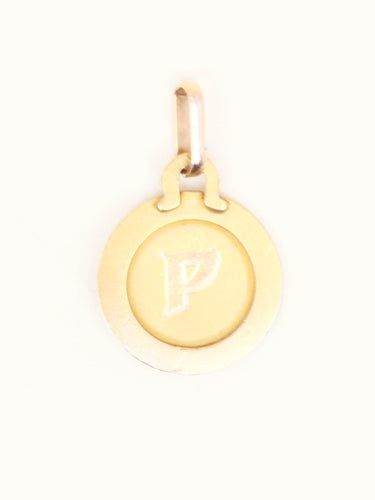 Pendentif Perroud - Médaille signe Cancer en or jaune 18 carats 58 Facettes 1215.6