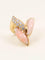 Bague 48 Bague en or jaune 18k au corail peau d’ange et diamants 58 Facettes 1211.5