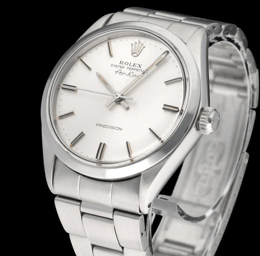 Rolex Air-King Precision Saat - Çelik saat ref. 5500 (1973) kutu ve belgeler ile 58 Facettes ROL/AIK/199