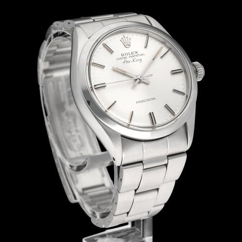 Rolex Air-King Precision Saat - Çelik saat ref. 5500 (1973) kutu ve belgeler ile 58 Facettes ROL/AIK/199