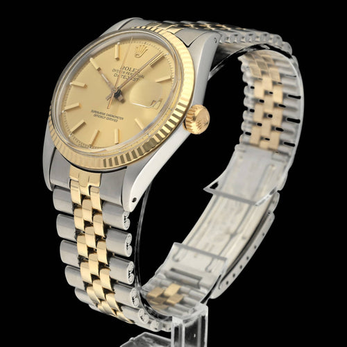 Rolex Datejust - Automaattikello ref. 1601 (1968) 36 mm 58 Facettes ROL/DJ1/1163