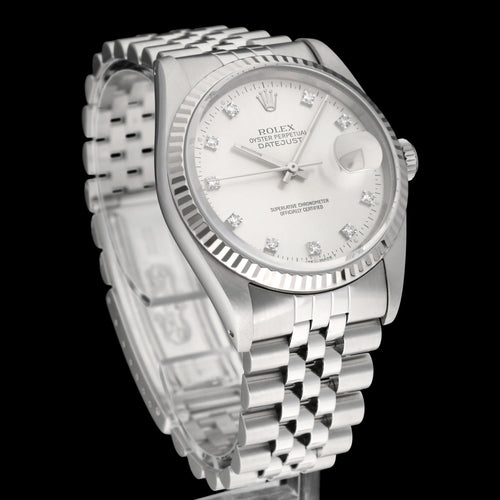 Montre Rolex Datejust - Montre automatique réf. 16234G 36 mm (1989) 58 Facettes ROL/DJ1/1206