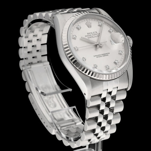 Montre Rolex Datejust - Montre automatique réf. 16234G 36 mm (1989) 58 Facettes ROL/DJ1/1206