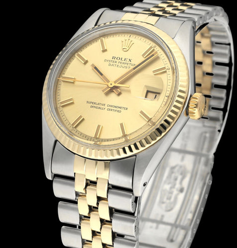 Orologio Rolex Datejust 1601 - Orologio 36 mm in oro e acciaio (1973) 58 Facettes ROL/DJ1/1236
