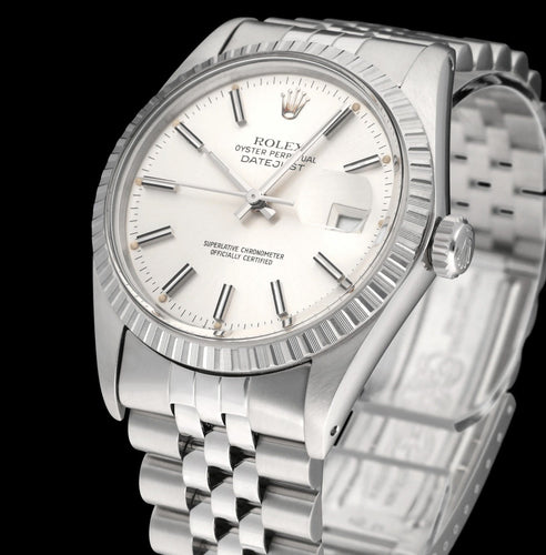 Rolex Datejust ur - 16030 36 mm stål ur (1979) 58 Facettes ROL/DJ1/1243