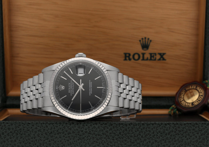 Rolex Datejust Saat - Otomatik saat ref. 16234 36 mm (2001) 58 Facettes ROL/DJ1/1250