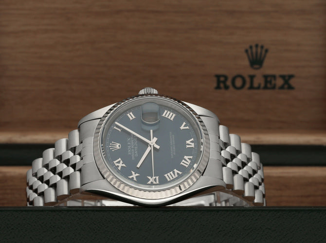 Rolex Datejust sat - Automatski sat ref. 16234 36 mm (1997) 58 Facettes ROL/DJ1/1257