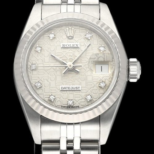 Rolex Lady-Datejust 69174G ur - Dameur 26 mm, 1993 58 Facettes ROL/LDJ/490