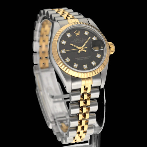 Rolex Lady-Datejust horloge - Dameshorloge ref. 69173G 26 mm goud/staal (1989) 58 Facettes ROL/LDJ/495