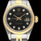 Rolex Lady-Datejust horloge - Dameshorloge ref. 69173G 26 mm goud/staal (1989) 58 Facettes ROL/LDJ/495