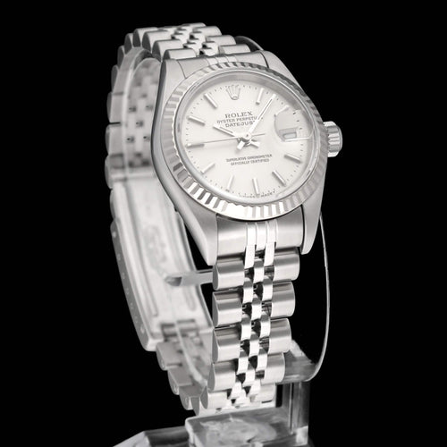 Rolex Lady-Datejust Saat - 26 mm saat ref. 69174, revizyonlu (1998) 58 Facettes ROL/LDJ/556