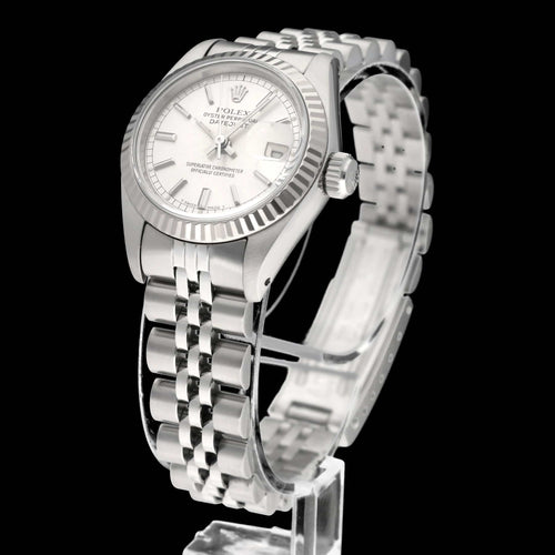 Rolex Lady-Datejust ur - Dameur ref. 69174 26 mm (1989), æske og papirer 58 Facettes ROL/LDJ/576