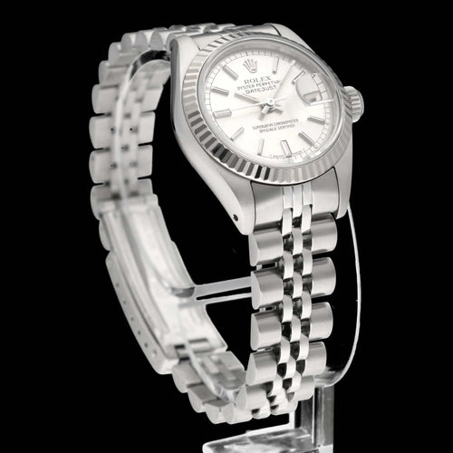 Rolex Lady-Datejust ur - Dameur ref. 69174 26 mm (1989), æske og papirer 58 Facettes ROL/LDJ/576