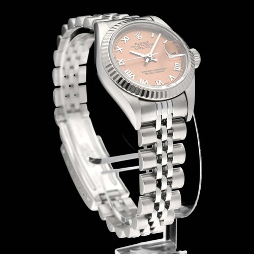 Montre Rolex Lady-Datejust - Montre femme 69174 26 mm acier (1998) avec boîte et papiers 58 Facettes ROL/LDJ/587