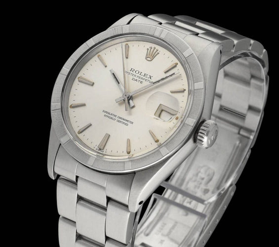 Rolex Oyster Perpetual Date 1501 Watch - Steel watch (1971) 58 Facettes ROL/OPD/204