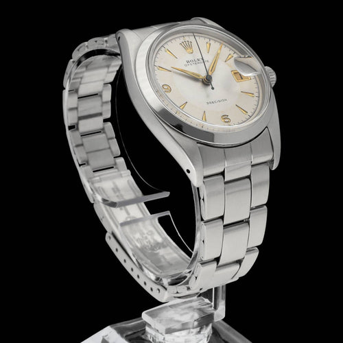 Rolex Oyster Precision watch ref. 6694 (1957) - 34 mm steel watch 58 Facettes ROL/OPR/144