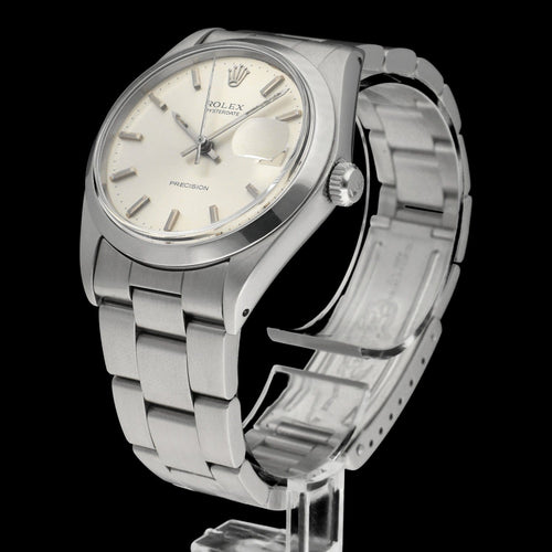 Rolex Oyster Precision часовник - Часовник 6694 от стомана (1973) 58 Facettes ROL/OPR/157