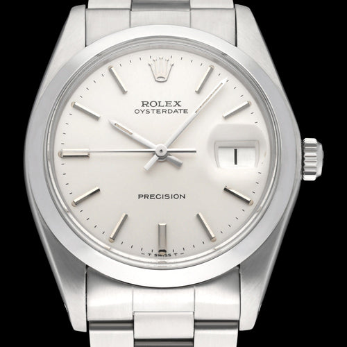 Reloj Rolex Oyster Precision - Reloj de acero ref. 6694 (1982) 34 mm 58 Facettes ROL/OPR/173