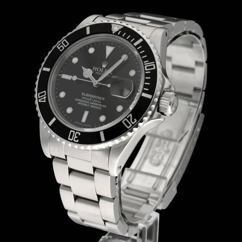 Rolex Submariner Date 16800 ur - Automatisk stålur (1982) 58 Facettes ROL/SUB/044