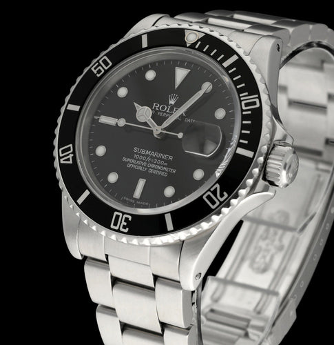 Rolex Submariner Date 16800 ur - Automatisk stålur (1982) 58 Facettes ROL/SUB/044