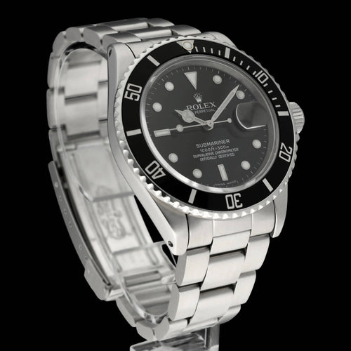 Rolex Submariner Date 16800 ur - Automatisk stålur (1982) 58 Facettes ROL/SUB/044